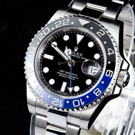 rolex gmt master ii price blue black|rolex gmt master black bezel.